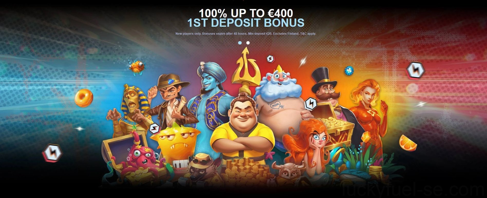 Lucky Fuel Casino Välkomstbonus